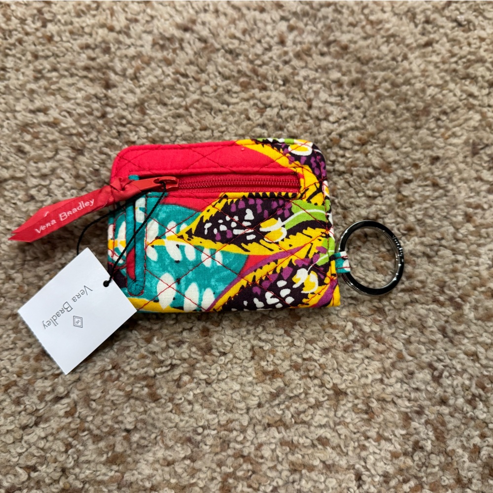 Vera Bradley Colorful Card holder/keychain